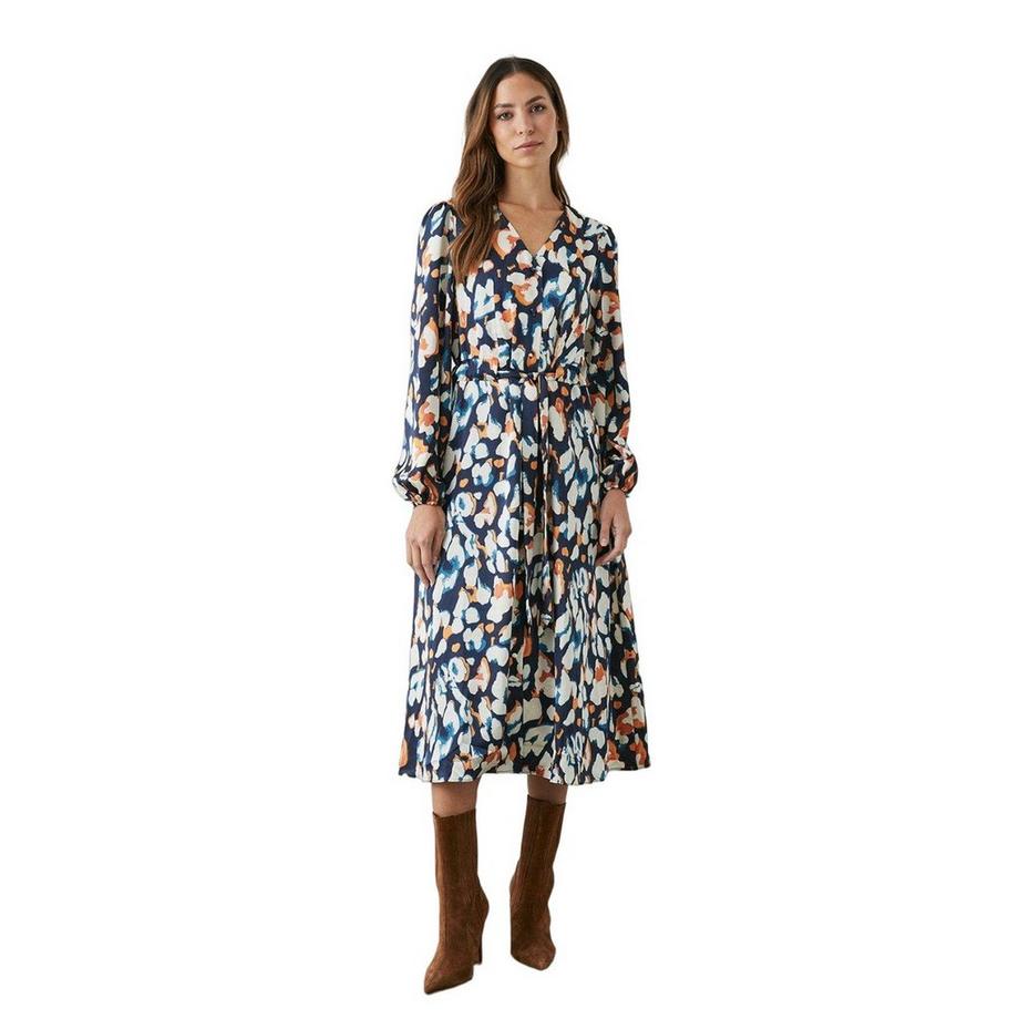 Principles Midikleid Knopfleiste  