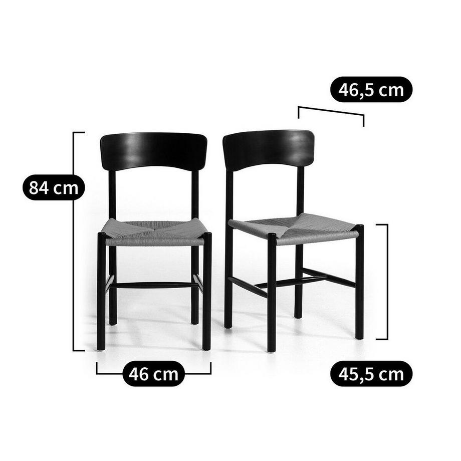 AM.PM 2er-Set Stühle Solani  