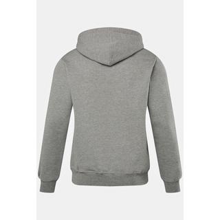 JP1880  Sweat à capuche avec imprimé sur la poitrine, jusqu'au 8XL 