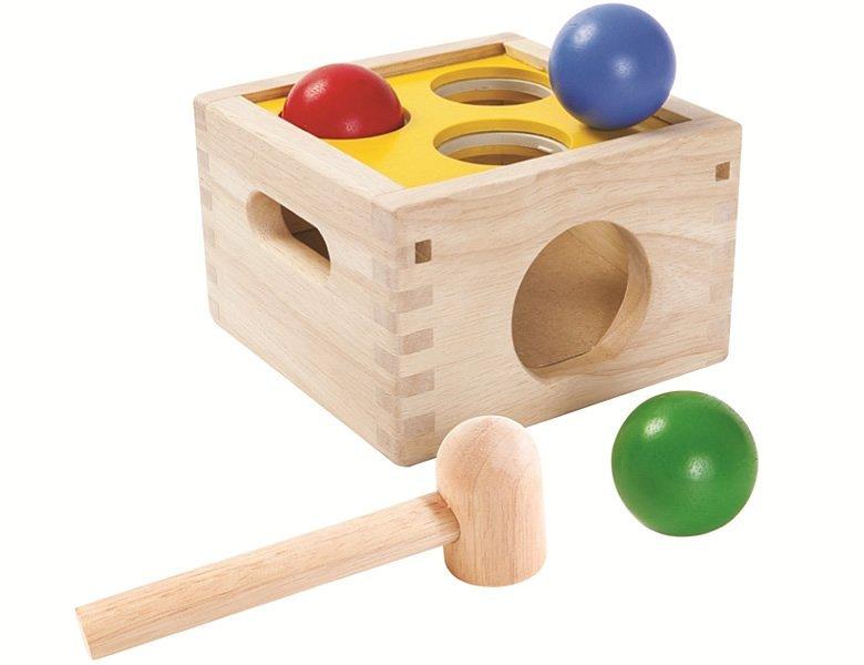 Plantoys  Kleinkind Kugel-Schlagkasten 