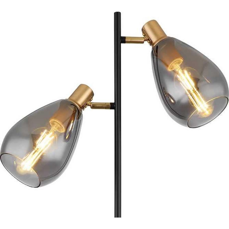 mutoni Stehleuchte Fanni Metall  matt 2xE27  