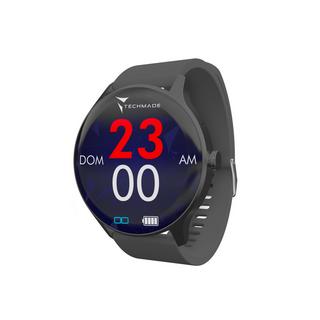 Techmade  Smart Watch DYNAMIC DARK GREY BUNDLE 