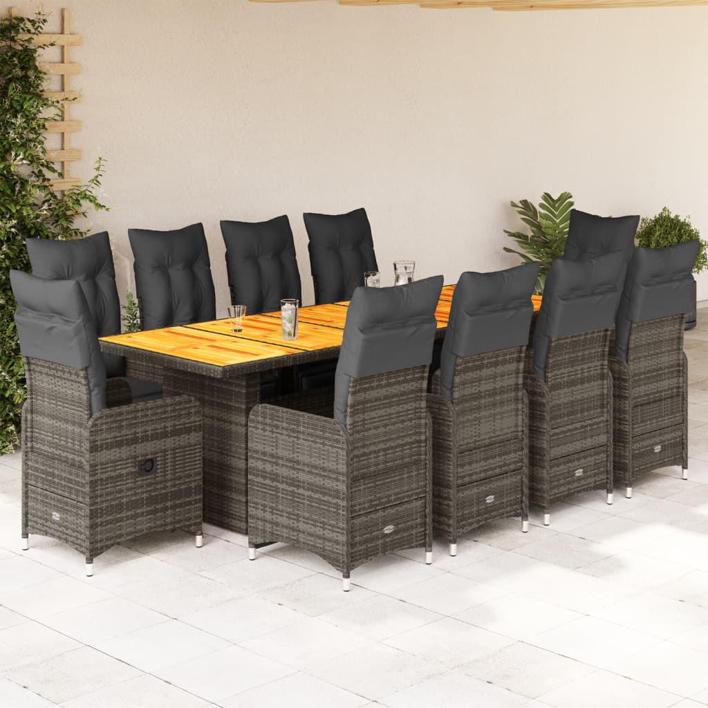 VidaXL Bistro set poly-rattan  