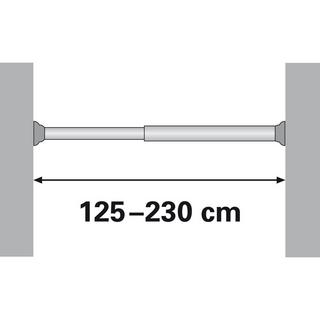 diaqua Duschvorhangstange Basic weiss  
