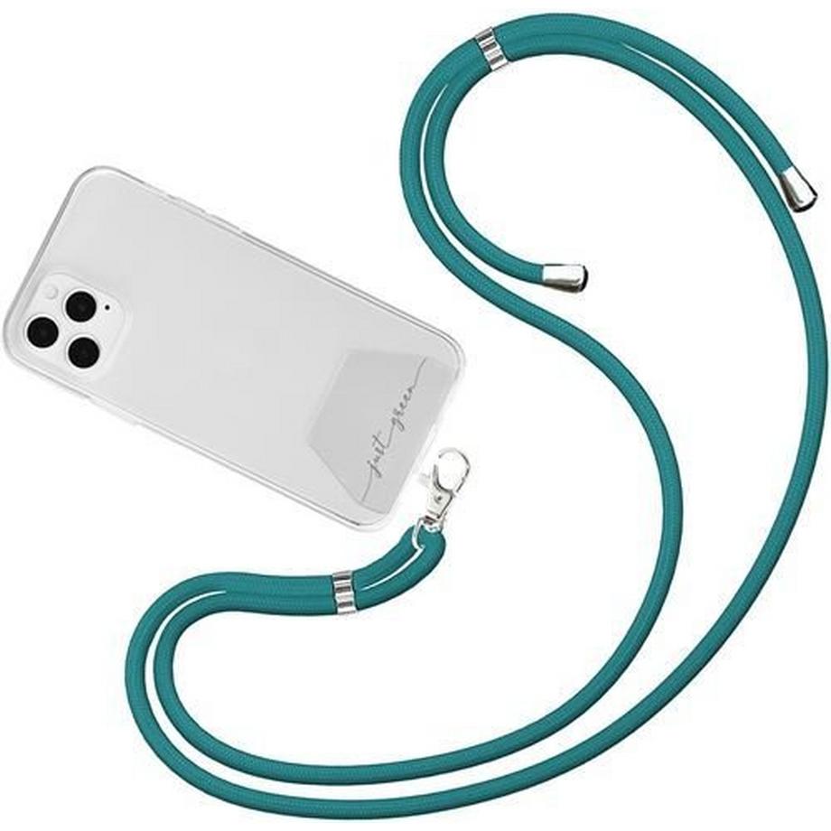 Just green  Universell abnehmbarer Schultergurt Just green recycelbar Blue Green Lagoon 