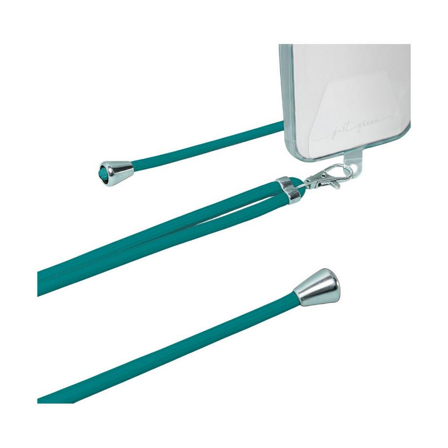 Just green  Universell abnehmbarer Schultergurt Just green recycelbar Blue Green Lagoon 