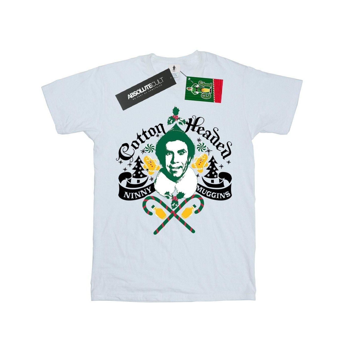 Image of Cotton Headed Ninny Muggins Tshirt Mädchen Weiss 140/146