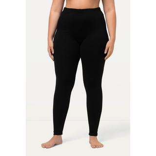 Ulla Popken  Legging en coton avec taille élastique, coupe Slim 