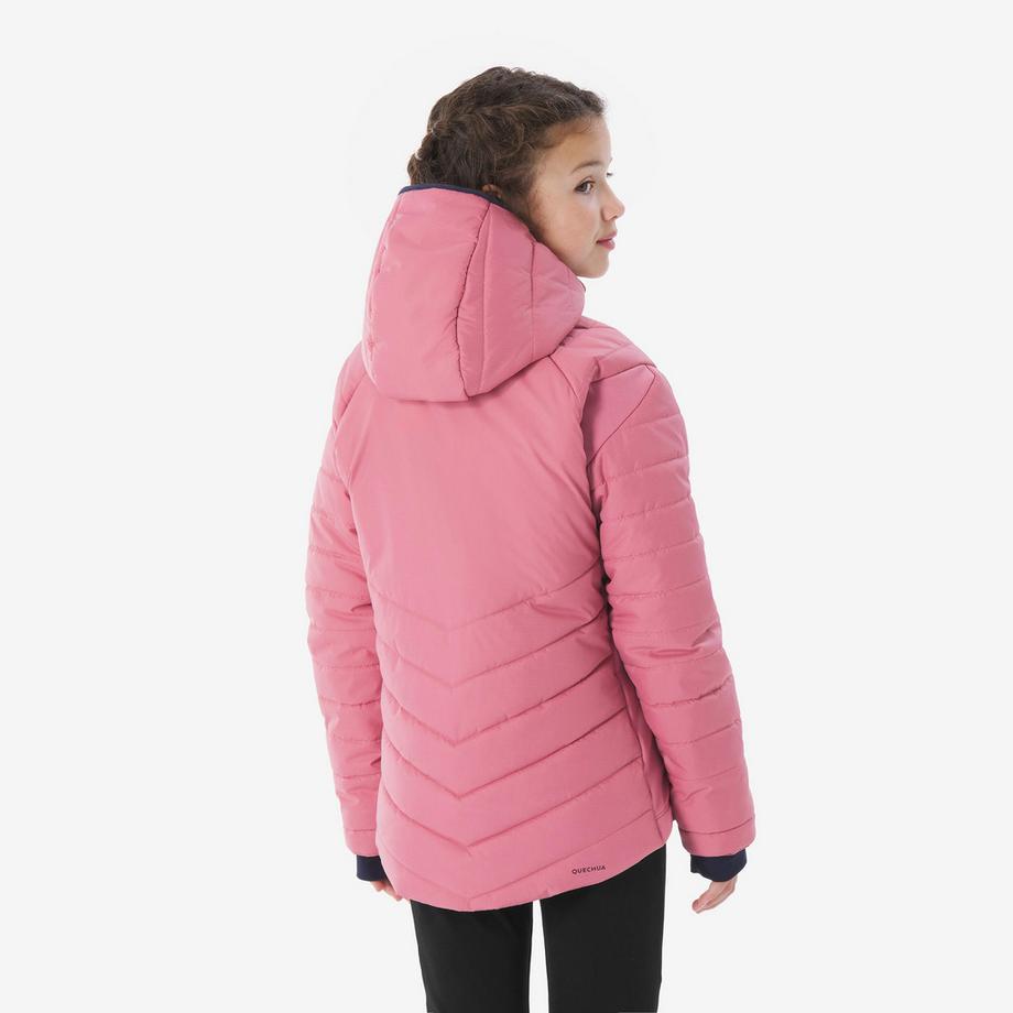 QUECHUA Wattierte Hybrid Wanderjacke Kinder  