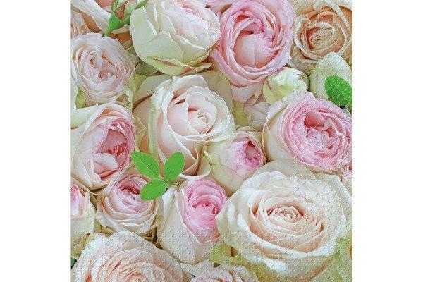 Image of STEWO Serviette 33x33cm 2572649626 Lova FSC rosa hell 20 Stück STEWO Serviette 33x33cm 2572649626 Lova FSC rosa hell 20 Stück