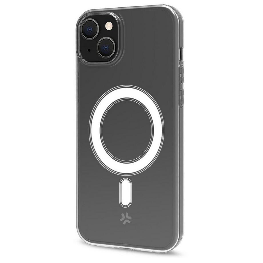 Celly  Gelskin mag Coque TPU MagSafe compatible iPhone 15 Transparente 