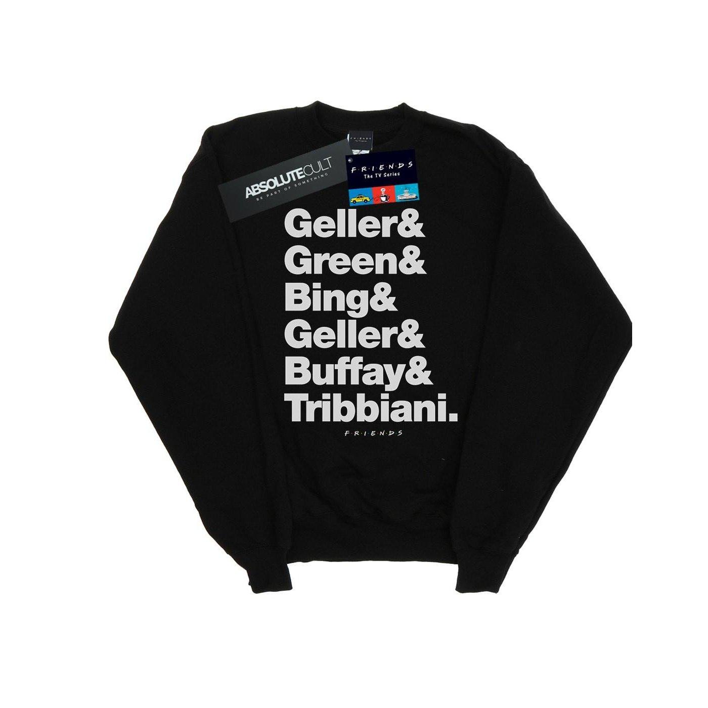 Image of Surnames Text Sweatshirt Mädchen Schwarz 128