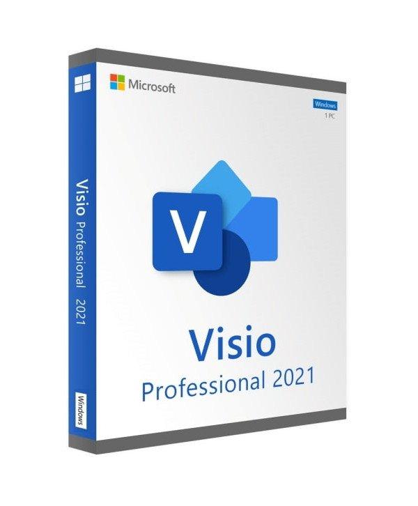 Microsoft  Visio 2021 Professionnel (clé "bind") - Chiave di licenza da scaricare - Consegna veloce 7/7 