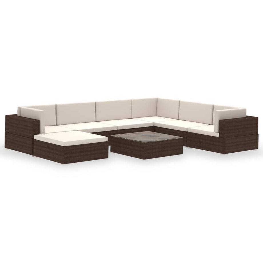 Gartenmöbel set poly-rattan