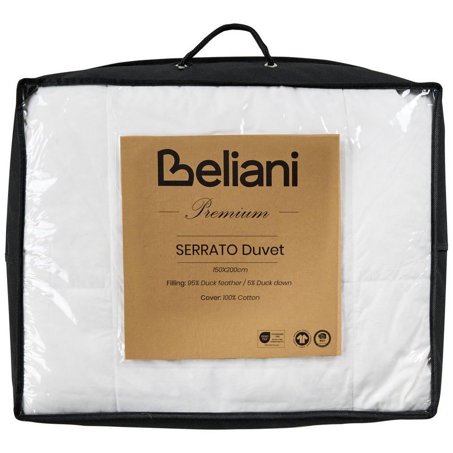 Beliani Piumino a doppio strato per tutte le stagioni en Cotone Japara SERRATO  