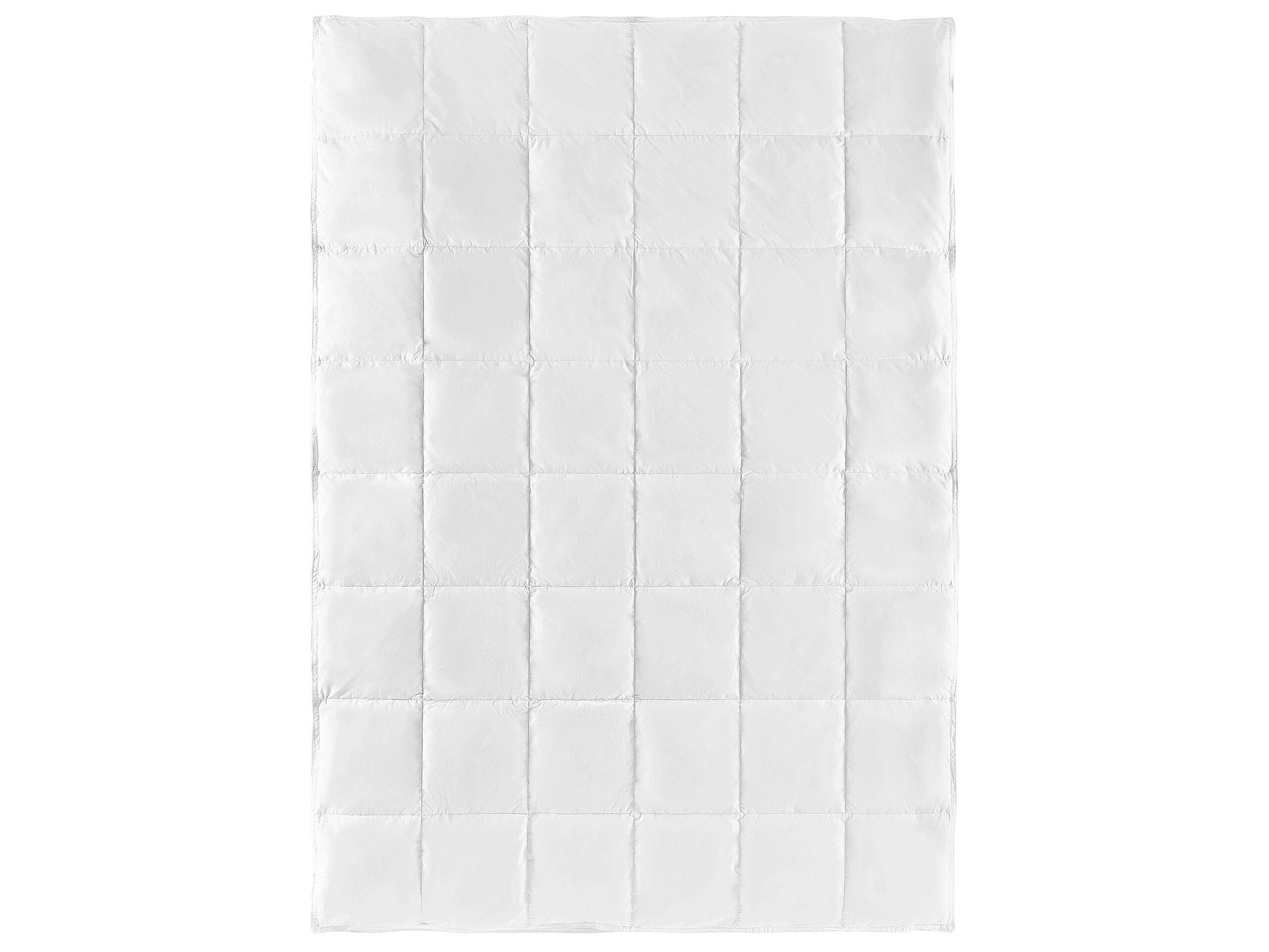 Beliani Couette double épaisseur toutes saisons en Coton ciré SERRATO  