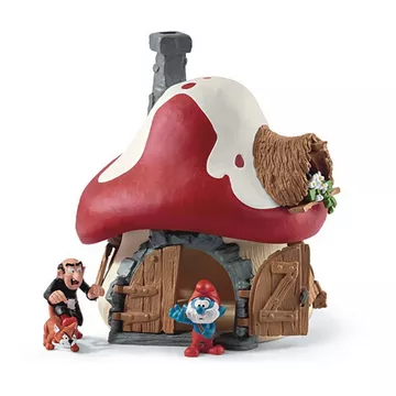 schleich Schtroumpfs Maison des avec 2 figurines