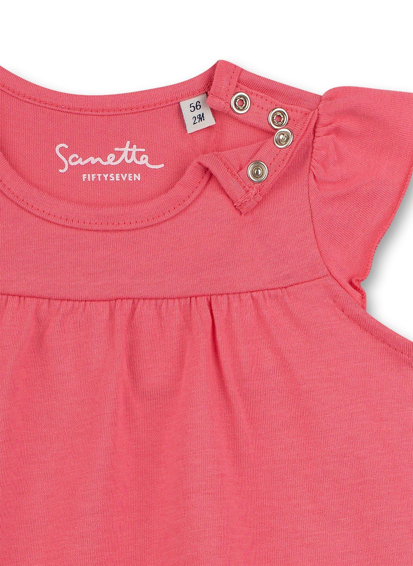 Sanetta Fiftyseven  Baby Mädchen T-Shirt Pink Free Bird 