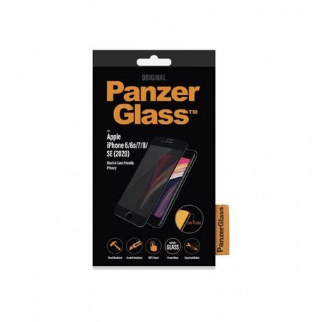 PanzerGlass  Displayschutz Case Friendly Privacy iPhone 6/6S/7/8/SE 2020 