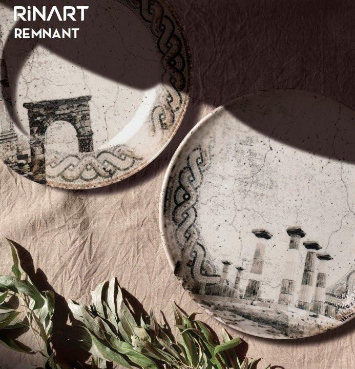 Rinart  Servierschale - Remnant -  Porzellan  - 2er Set 