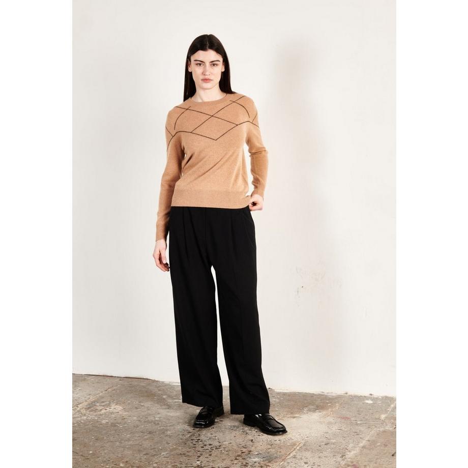 Studio Cashmere8 HANA 4 Cachemire Pull Col Rond  