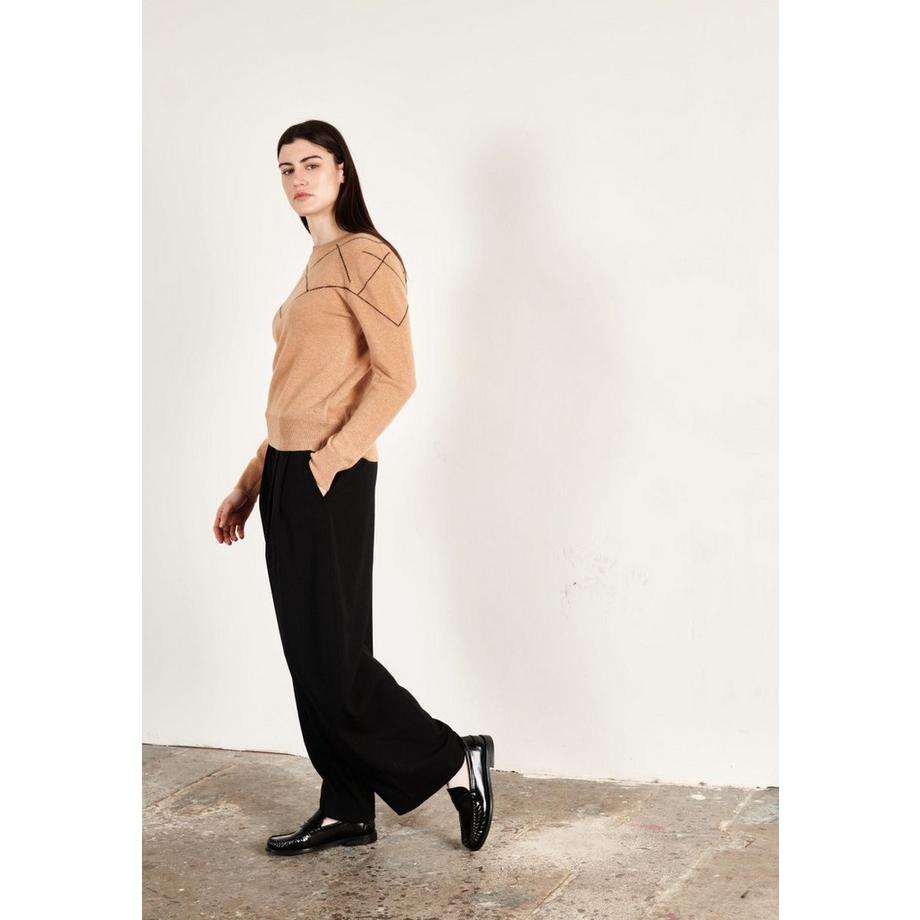 Studio Cashmere8 HANA 4 Cachemire Pull Col Rond  