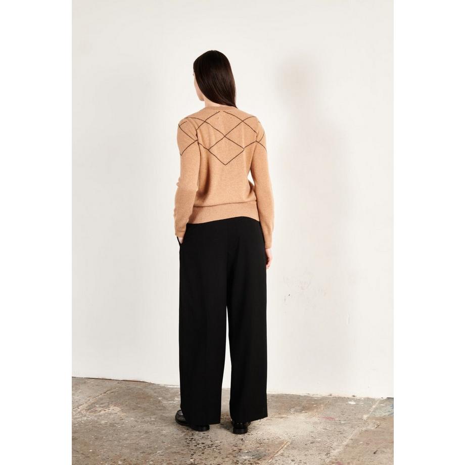 Studio Cashmere8 HANA 4 Cachemire Pull Col Rond  