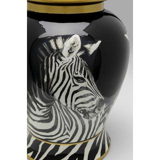 KARE Design Vase Visage Zèbre 38  