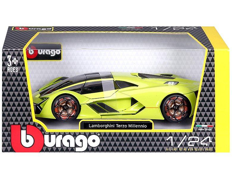 bburago  1:24 Lamborghini Terzo Milennio Grün 