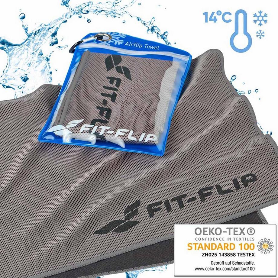 Fit Flip Airflip Towel Kühlhandtuch Mikrofaser  