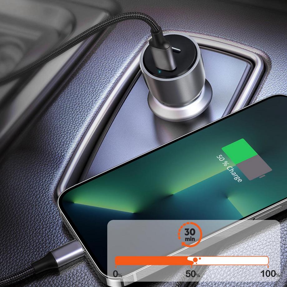 SATECHI  Autoladegerät 2x USB-C 40W Satechi 