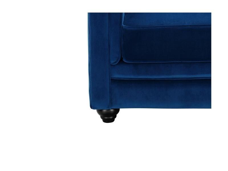 Vente-unique Couchgarnitur 3+2 CHESTERFIELD Samt  