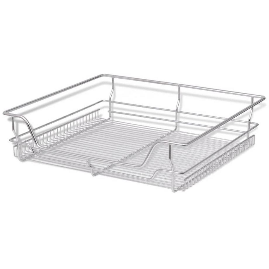 VidaXL Panier en treillis métallique 2 pcs métal  
