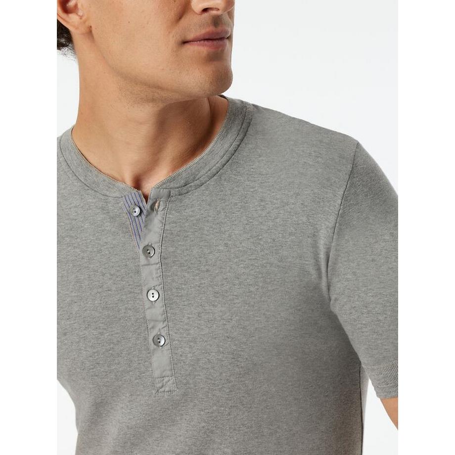 Schiesser Revival Henley T-Shirt  