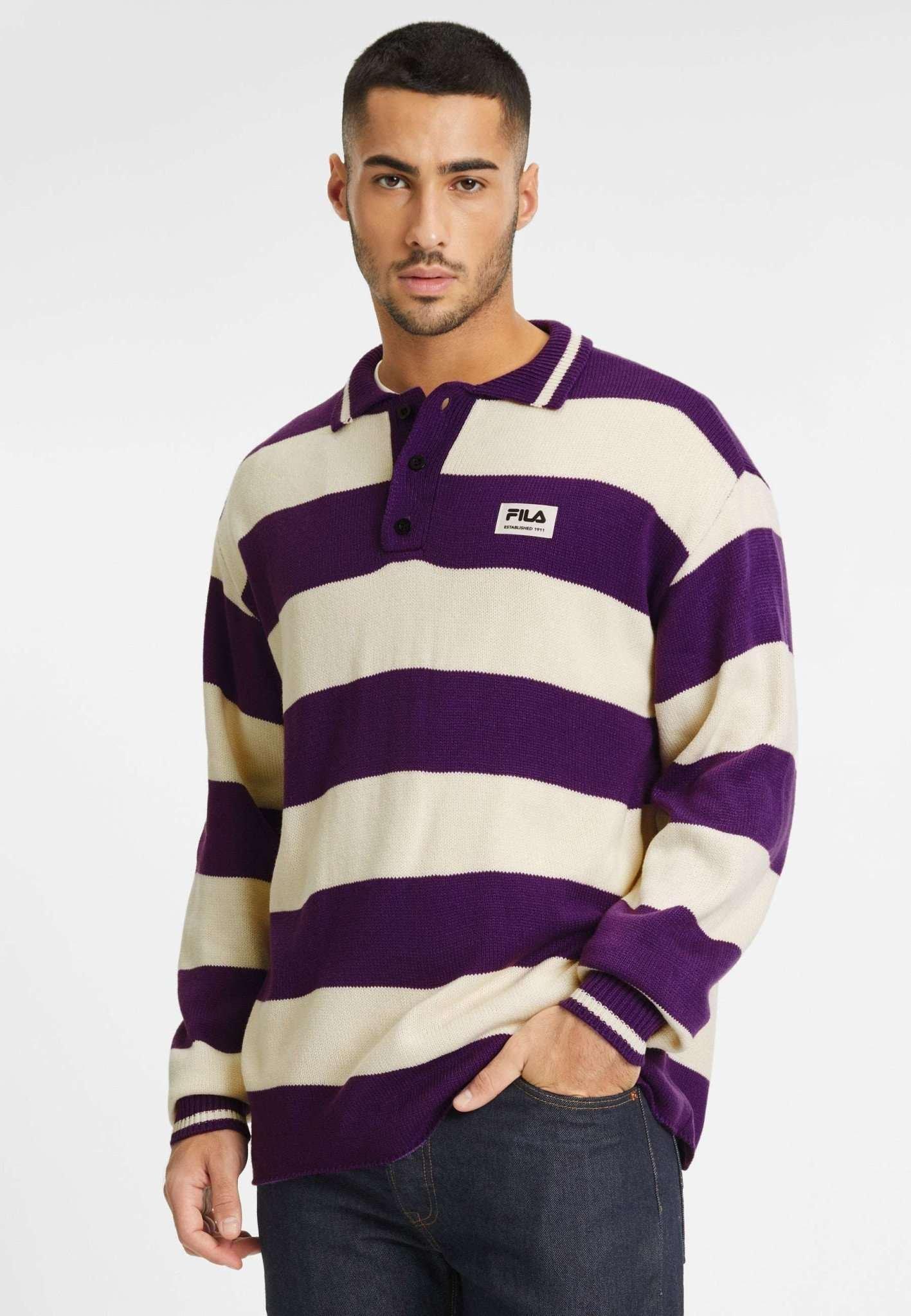 Image of Pullover Turpan Herren Lila M