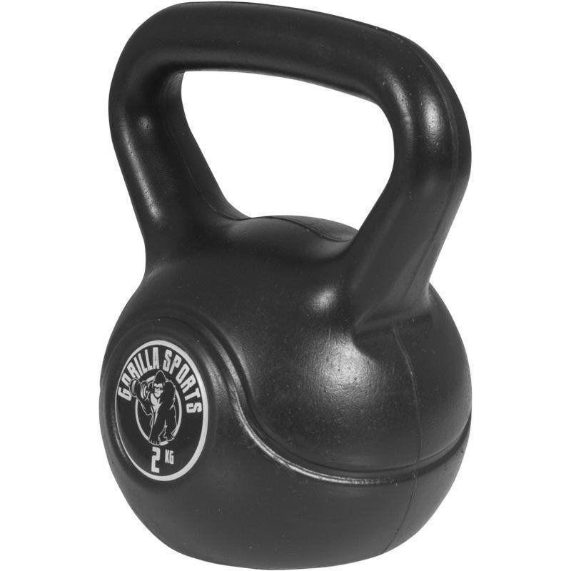 Gorilla Sports  Kettlebell Kunststoff 