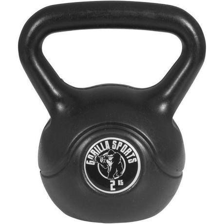 Gorilla Sports  Kettlebell Kunststoff 