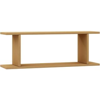 VCM Holzregal hängend | platzsparendes Regal | Maße:  H. 28 x B. 80 x T. 20 cm | Elegantes Regal hängend | Aufbewahrungsregal | Bücherregal | Wandboard -  