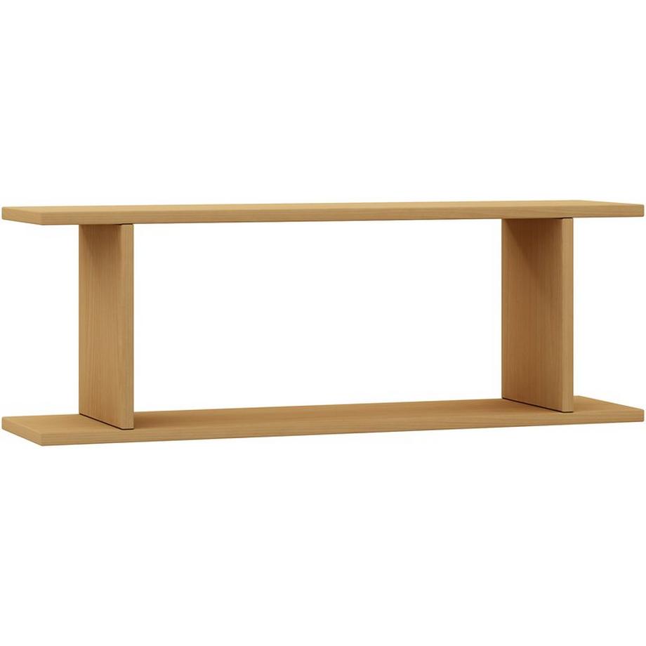 VCM Holzregal hängend | platzsparendes Regal | Maße:  H. 28 x B. 80 x T. 20 cm | Elegantes Regal hängend | Aufbewahrungsregal | Bücherregal | Wandboard -  