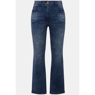 Ulla Popken  Jean Mandy, coupe 5 poches, jambe large 