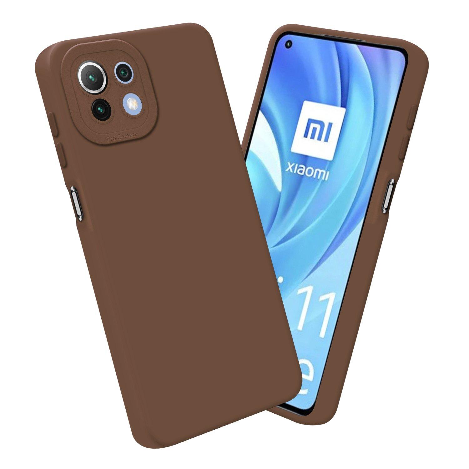 Cadorabo  Housse compatible avec Xiaomi Mi 11 LITE (4G / 5G) / 11 LITE NE - Coque de protection en silicone TPU flexible 