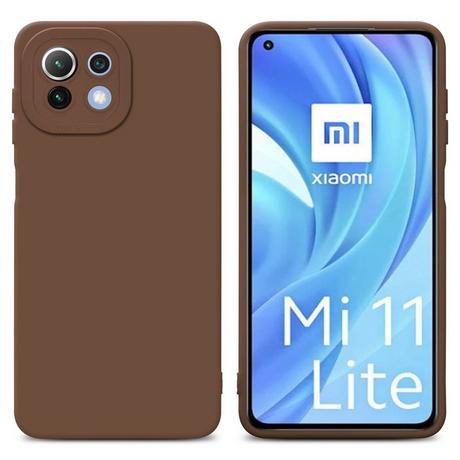 Cadorabo  Housse compatible avec Xiaomi Mi 11 LITE (4G / 5G) / 11 LITE NE - Coque de protection en silicone TPU flexible 