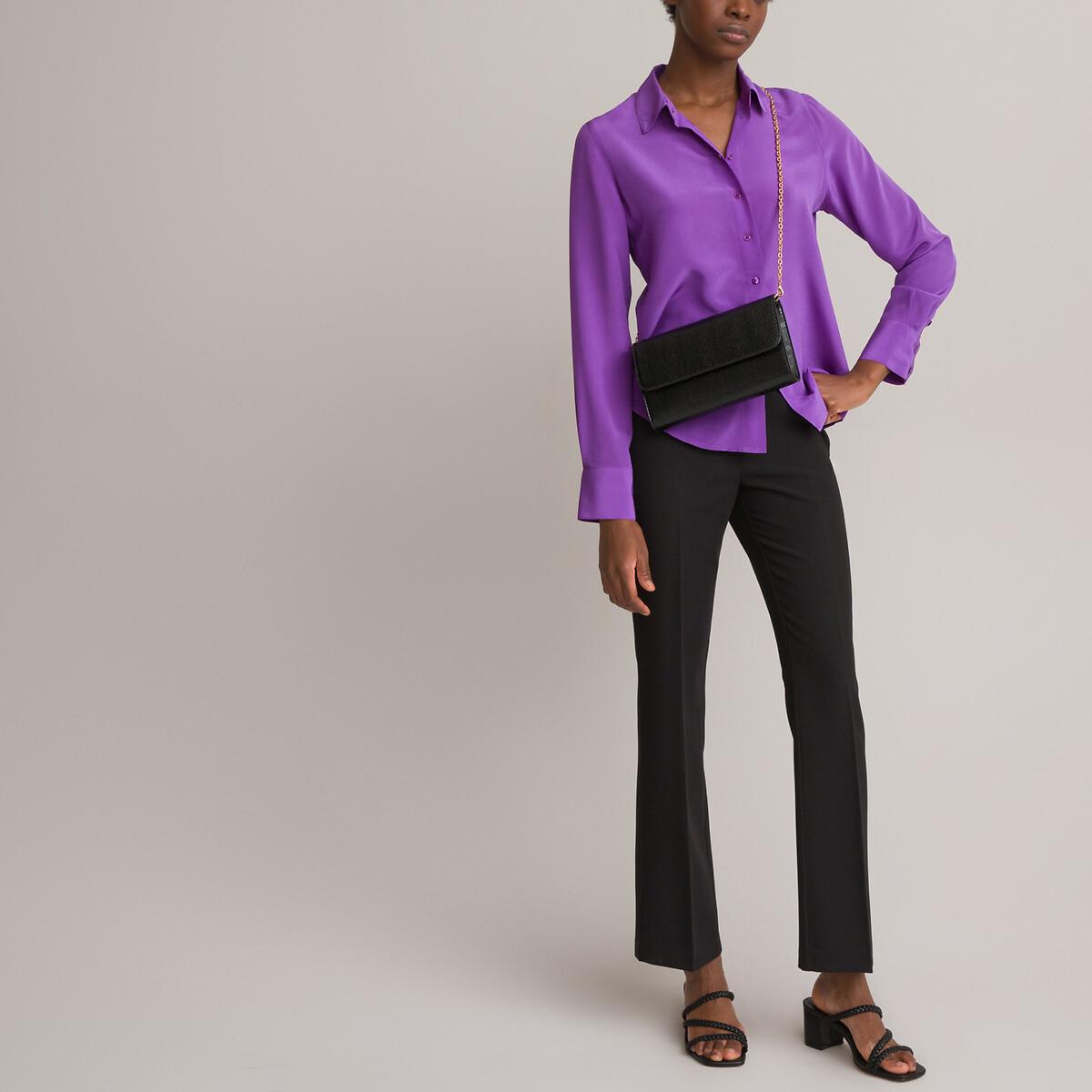 Image of Schlaghose Damen Schwarz 36