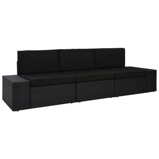 VidaXL Gartensofa poly-rattan  