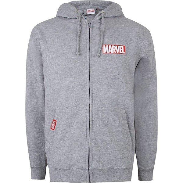 Image of CAPTAIN AMERICA Shield Hoodie mit durchgehendem Reißverschluss - XL