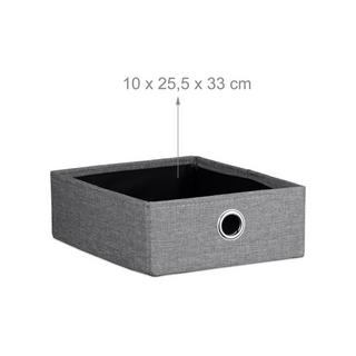 Northix Palette mit Stauraum 2 Schubladen  