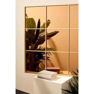 mutoni Spiegel Window Planet gold 90x90  