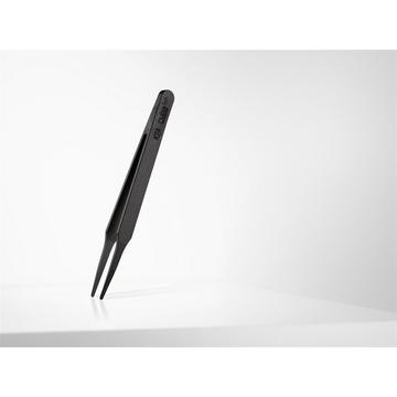 Pinzette, spitz, schwarz