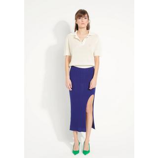 Studio Cashmere8  AVA 1 Polo a manica corta - 100% cashmere, cropped 