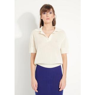 Studio Cashmere8  AVA 1 Polo a manica corta - 100% cashmere, cropped 